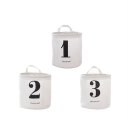 Cotton Linen Storage Bag With Number Waterproof Household Storage Basket