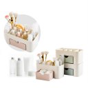 Cosmetic Jewelry Storage Drawer Plastic Home Office Remote Control Holder