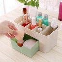 Cosmetic Jewelry Storage Drawer Plastic Home Office Remote Control Holder