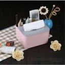 Multifunction Storage Box Tissue Box Desktop Makeup Stationery Storage Case