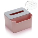 Multifunction Storage Box Tissue Box Desktop Makeup Stationery Storage Case