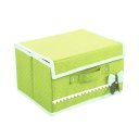 Bowknot Non Woven Storage Box Case Clothes Container Waterproof Organizer Bins