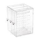 Transparent Women Jewelry Display Shelf Practical Desktop Earrings Holder Rack