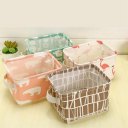 Fabric Storage Basket Box Home Supplies Sundries Container Holder Desktop