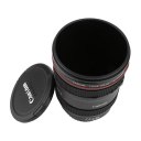 ABS Travel Coffee Mug Cup Water Coffee Tea Camera Lens Cup With Lid Gift