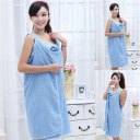 Summer Super Soft Women Microfiber Able Wear Bath Robes Towel for Home Beach