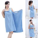 Summer Super Soft Women Microfiber Able Wear Bath Robes Towel for Home Beach