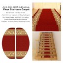 Anti-Slip Self-adhesive Staircase Carpet Hotel Decoration Stair Tread Mats