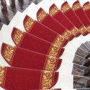 Anti-Slip Self-adhesive Staircase Carpet Hotel Decoration Stair Tread Mats