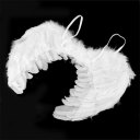 New Feather Fairy Angel Wings Party Fancy Dress Costume Accessory 45*35cm