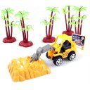 Model Toy Car Mini Construction Vehicle Engineering Car Truck Children Gift