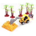 Model Toy Car Mini Construction Vehicle Engineering Car Truck Children Gift