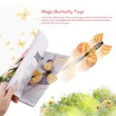 6 pcs Flying Butterfly Wind Up Swallow Tail Butterfly Magic Funny Toy Set