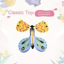 6 pcs Flying Butterfly Wind Up Swallow Tail Butterfly Magic Funny Toy Set